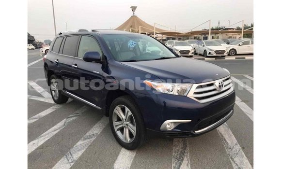 Buy Import Toyota Highlander Blue Car in Import - Dubai in Antigua Buy Import Toyota Highlander Blue Car in Import - Dubai in Antigua