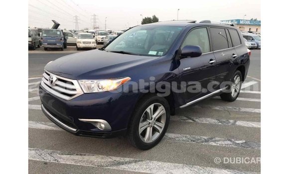Buy Import Toyota Highlander Blue Car in Import - Dubai in Antigua Buy Import Toyota Highlander Blue Car in Import - Dubai in Antigua