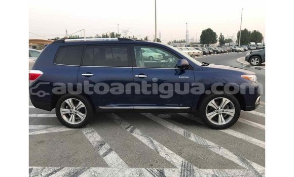 Buy Import Toyota Highlander Blue Car in Import - Dubai in Antigua Buy Import Toyota Highlander Blue Car in Import - Dubai in Antigua