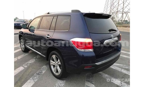 Buy Import Toyota Highlander Blue Car in Import - Dubai in Antigua Buy Import Toyota Highlander Blue Car in Import - Dubai in Antigua