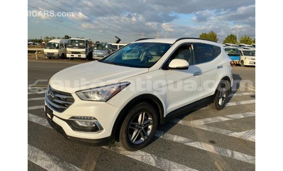 Buy Import Hyundai Santa Fe White Car in Import - Dubai in Antigua Buy Import Hyundai Santa Fe White Car in Import - Dubai in Antigua