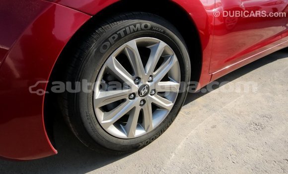 Buy Import Hyundai Elantra Red Car in Import - Dubai in Antigua