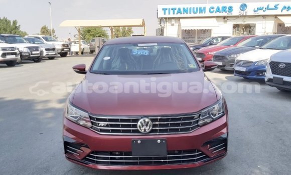 Buy Import Volkswagen Passat Red Car in Import - Dubai in Antigua