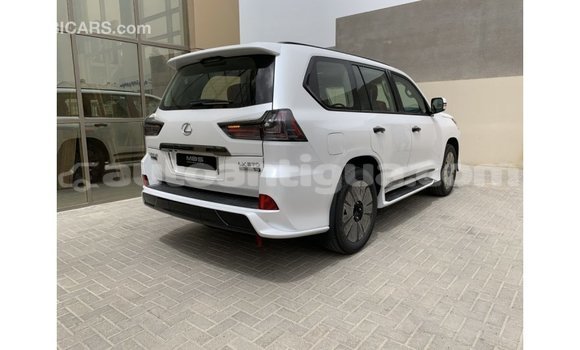 Buy Import Lexus LX White Car in Import - Dubai in Antigua