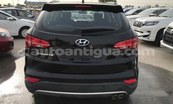 Buy Import Hyundai Santa Fe Black Car in Import - Dubai in Antigua