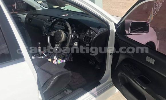 Buy Used Mitsubishi Lancer Evolution White Car in St John's in Antigua