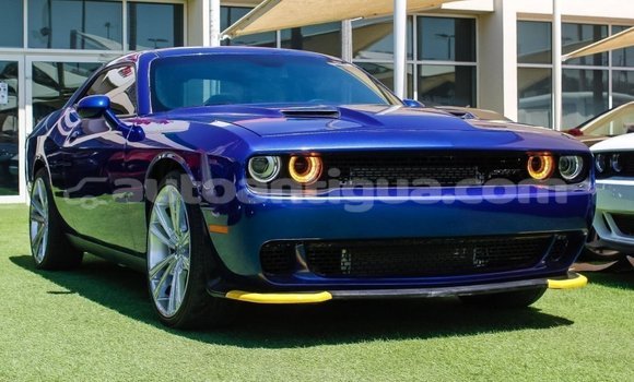 Buy Import Dodge Challenger Blue Car in Import - Dubai in Antigua