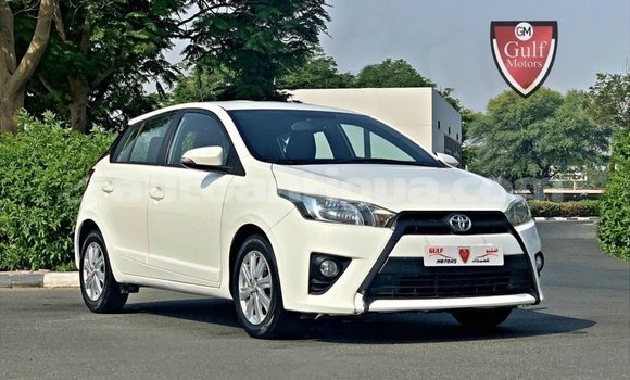 Buy Import Toyota Yaris White Car in Import - Dubai in Antigua