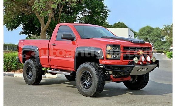 Buy Import Chevrolet Silverado Red Car in Import - Dubai in Antigua