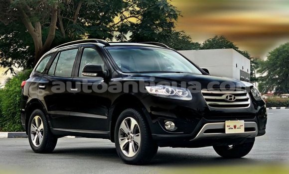 Buy Import Hyundai Santa Fe Black Car in Import - Dubai in Antigua