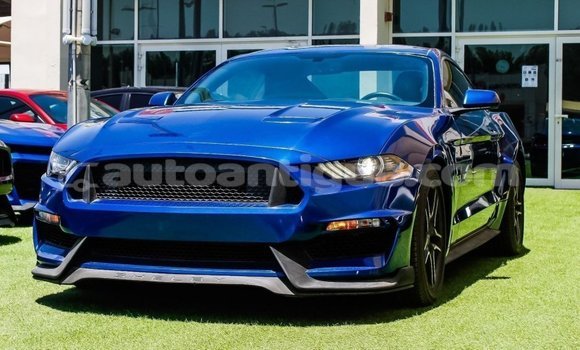 Buy Import Ford Mustang Blue Car in Import - Dubai in Antigua