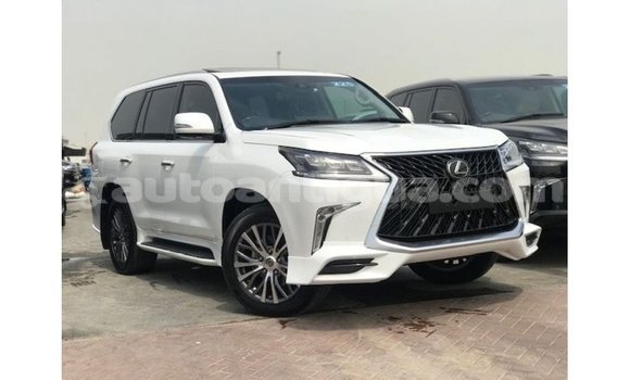 Buy Import Lexus LX White Car in Import - Dubai in Antigua