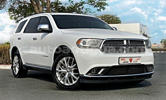 Buy Import Dodge Durango White Car in Import - Dubai in Antigua