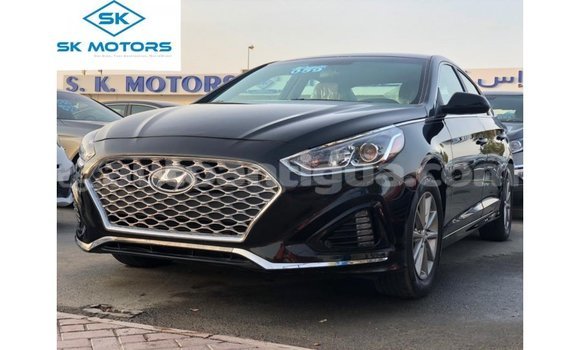 Buy Import Hyundai Sonata Black Car in Import - Dubai in Antigua
