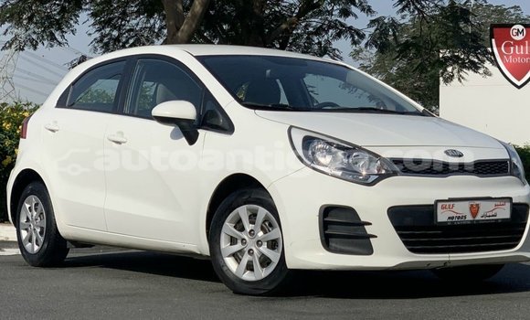 Buy Import Kia Rio White Car in Import - Dubai in Antigua