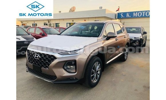 Buy Import Hyundai Santa Fe Brown Car in Import - Dubai in Antigua