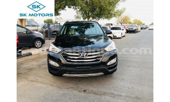 Buy Import Hyundai Santa Fe Black Car in Import - Dubai in Antigua
