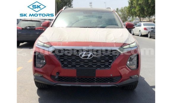 Buy Import Hyundai Santa Fe Red Car in Import - Dubai in Antigua