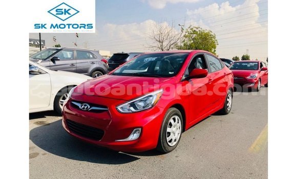 Buy Import Hyundai Accent Red Car in Import - Dubai in Antigua
