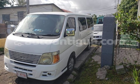 Buy Used Nissan Urvan White Car in St John's in Antigua Buy Used Nissan Urvan White Car in St John's in Antigua