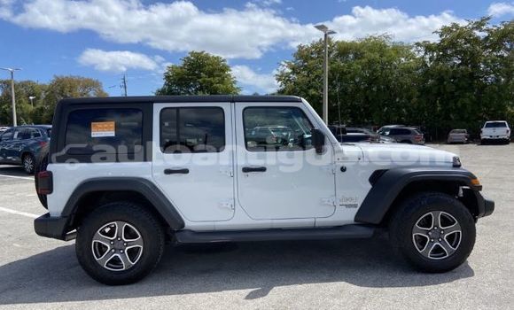 Buy Used Jeep Wrangler White Car in Liberta in Antigua