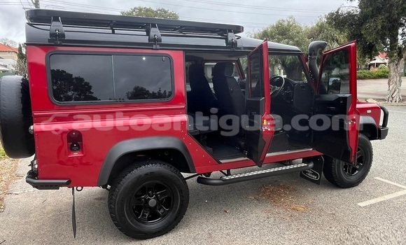 Buy Used Land Rover Defender Red Car in Parham in Antigua Buy Used Land Rover Defender Red Car in Parham in Antigua