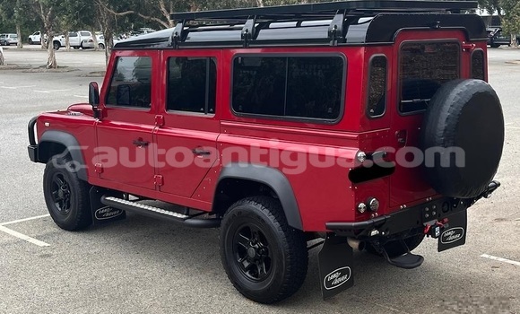 Buy Used Land Rover Defender Red Car in Parham in Antigua Buy Used Land Rover Defender Red Car in Parham in Antigua