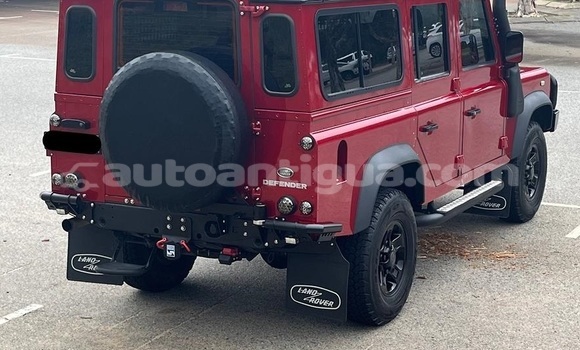 Buy Used Land Rover Defender Red Car in Parham in Antigua Buy Used Land Rover Defender Red Car in Parham in Antigua