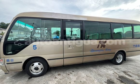 Buy Used Toyota Coaster Beige Car in Bolands in Antigua Buy Used Toyota Coaster Beige Car in Bolands in Antigua