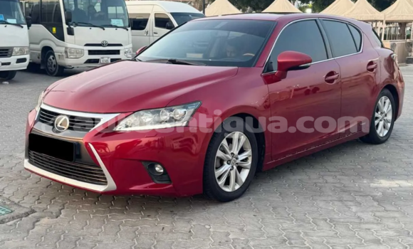 Buy Used Lexus CT Red Car in St John's in Antigua