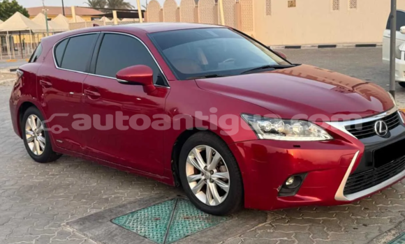 Buy Used Lexus CT Red Car in St John's in Antigua