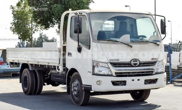Buy Import Hino 300 Series White Truck in Import - Dubai in Antigua