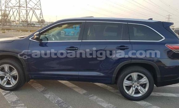 Buy Import Toyota Highlander Blue Car in Import - Dubai in Antigua Buy Import Toyota Highlander Blue Car in Import - Dubai in Antigua
