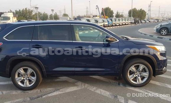 Buy Import Toyota Highlander Blue Car in Import - Dubai in Antigua Buy Import Toyota Highlander Blue Car in Import - Dubai in Antigua