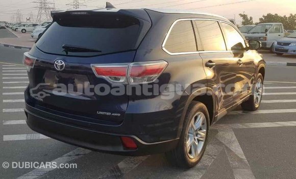 Buy Import Toyota Highlander Blue Car in Import - Dubai in Antigua Buy Import Toyota Highlander Blue Car in Import - Dubai in Antigua
