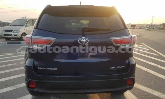 Buy Import Toyota Highlander Blue Car in Import - Dubai in Antigua Buy Import Toyota Highlander Blue Car in Import - Dubai in Antigua